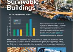 Climate Adhesive Sticks Up for Building Safety
