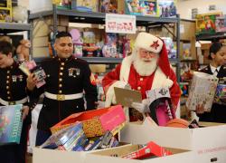With Marine Toys for Tots, Anyone Can Be Santa