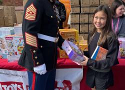 Kindness Knows No Season at Toys for Tots 